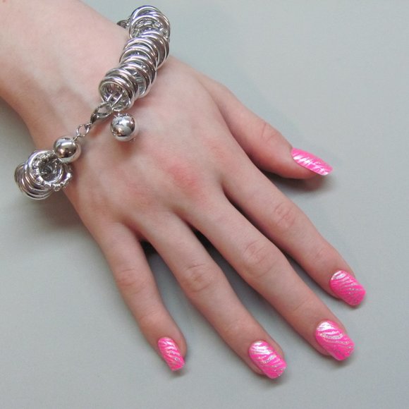 Playboy Bracelet Bunny Crystal Infinity Rings NWT NIB HTF RARE y2k Authentic Hot - Picture 2 of 10